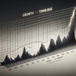 The inscription Growth in Tennessee is next to the graph