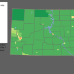 South Dakota Cities By Population infographics